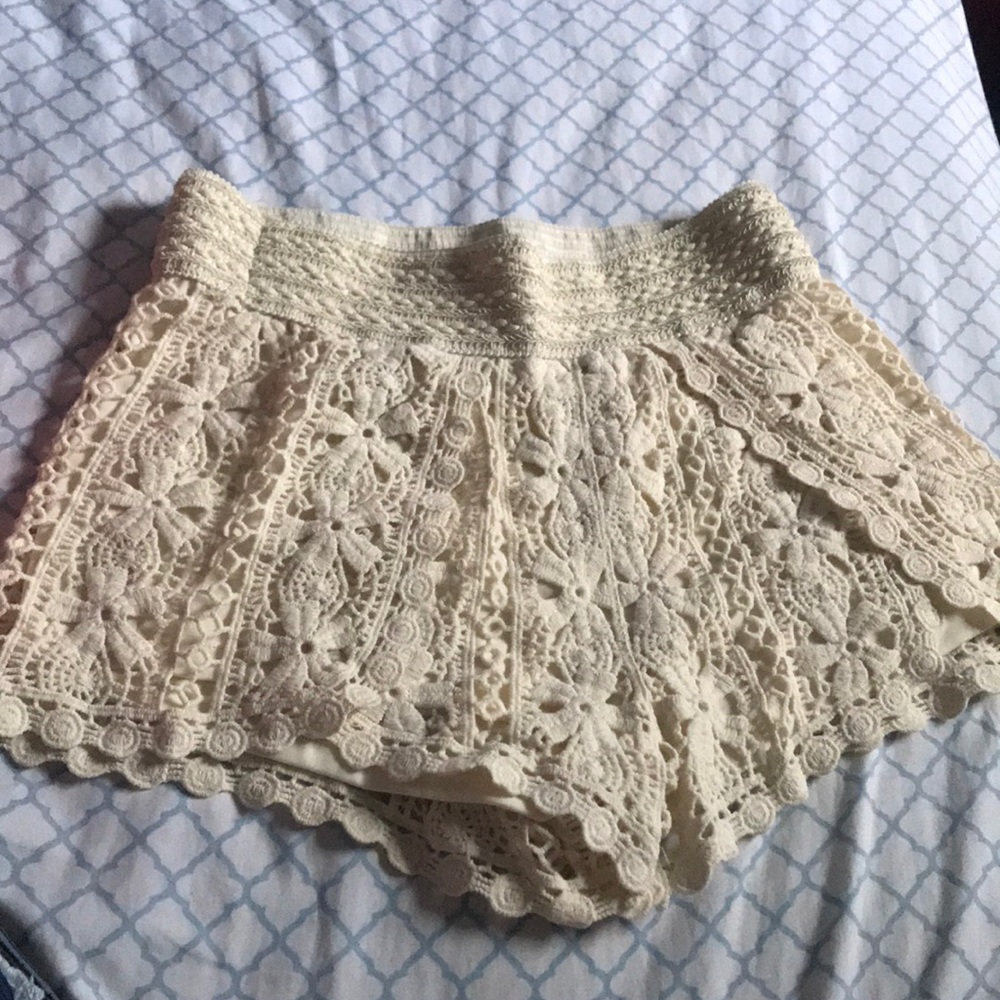 Lace shorts